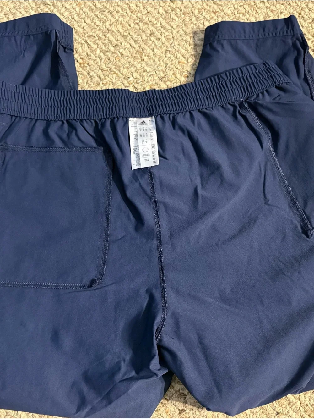 adidas Men's Navy Go-To Golf / Commuter Joggers, Size L